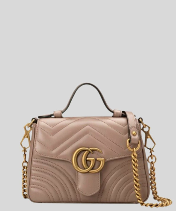 [GUCCI-구찌] GG 마몽 미니 탑 핸들백 547260