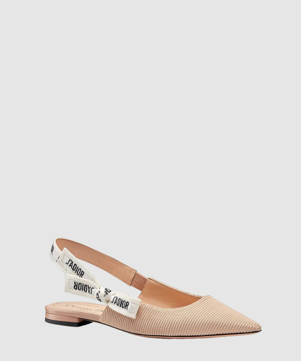 [DIOR-디올] J'ADIOR 슬링백 플랫 KCB384TFL S21U