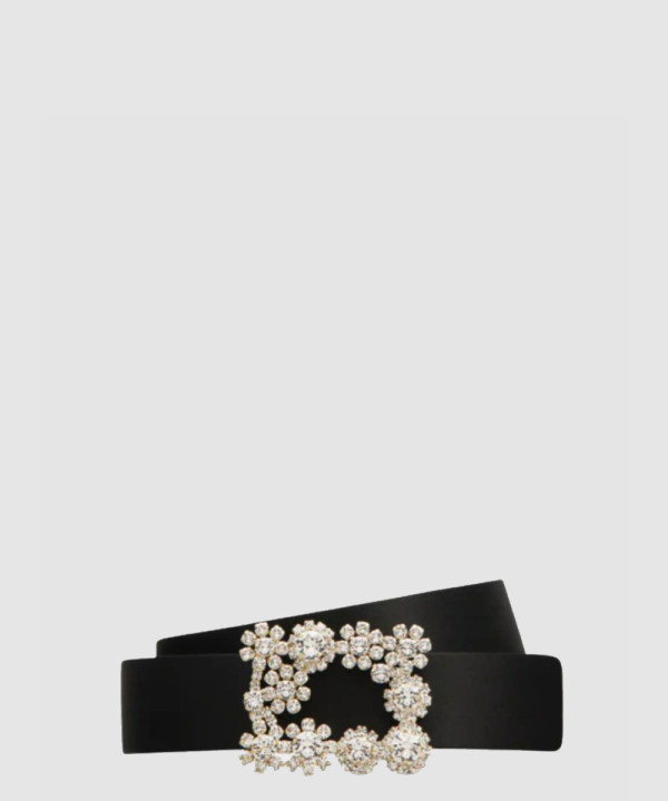 [ROGER VIVIER-로저비비에] 버클 큐빅 새틴