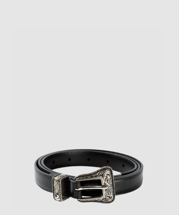 [SAINTLAURENT-생로랑] 웨스턴 스키니 벨트