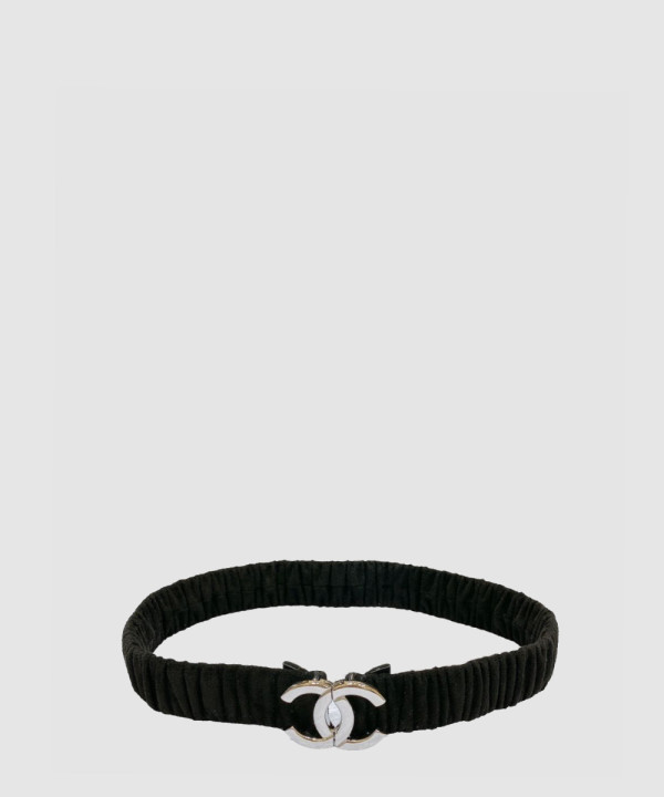 [CHANEL-샤넬] CC로고 스트래치 벨트