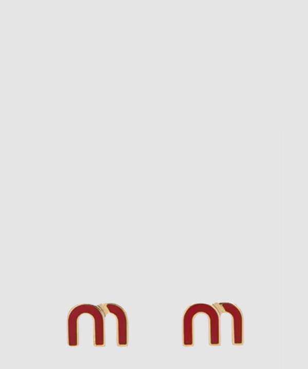 [MIUMIU-미우미우] 메탈 귀걸이 JO911-2F6T-F0011