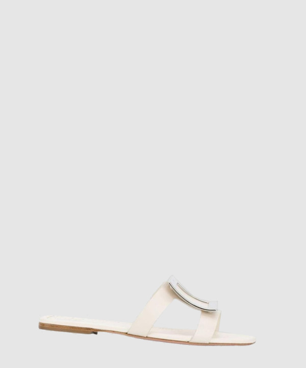 [Roger Vivier-로저비비에] 비키비브 메탈 버클 뮬