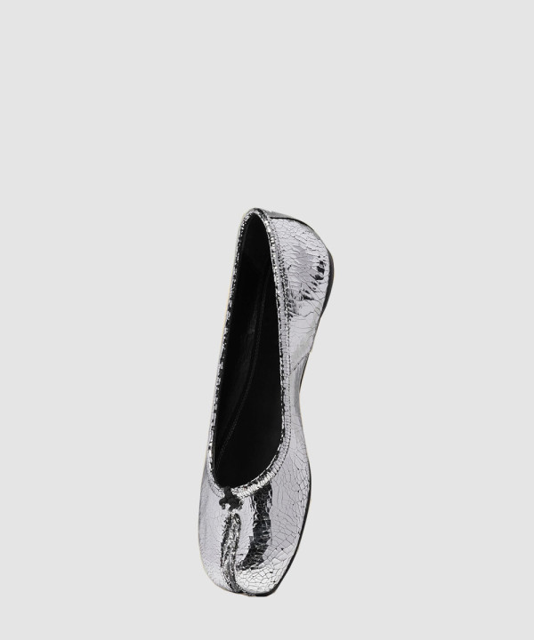 [MAISON-메종 마르지엘라] Tabi broken mirror 발레리나 S58WZ0042P5016T9002