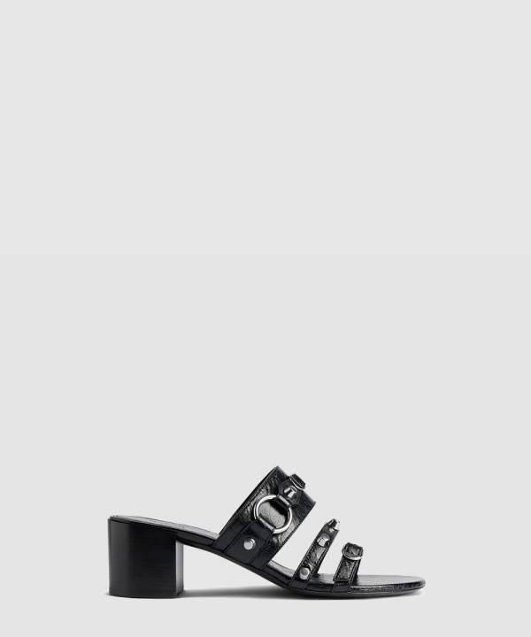 [BALENCIAGA-발렌시아가]  시티 샌들 블랙 840085