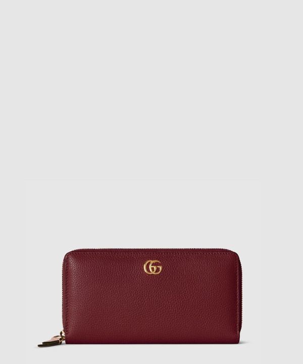 [GUCCI-구찌] 바이컬러 GG 마몬트 지퍼 지갑 456117