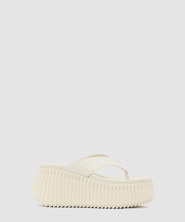 [CHLOE-끌로에] NAMA 웨지 슬라이드 CHC25A10XSN122