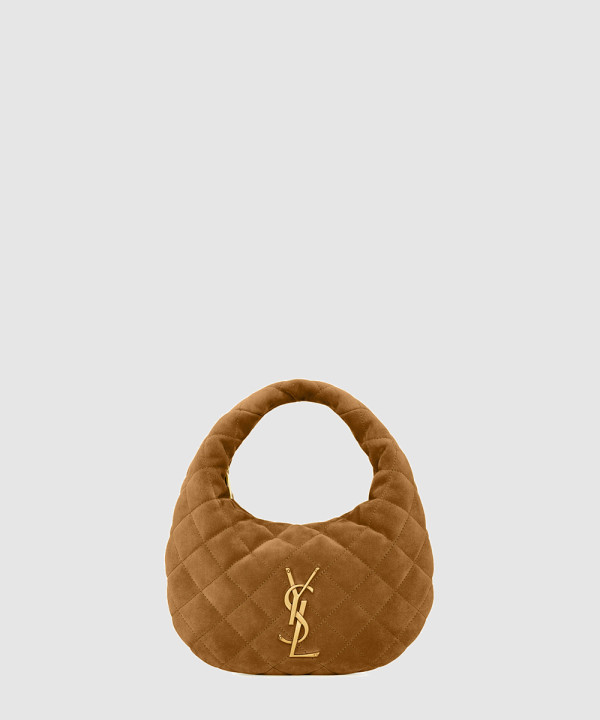 [SAINT LAURENT-생로랑] 퀼팅 스웨이드 소재 ICARINO 851689