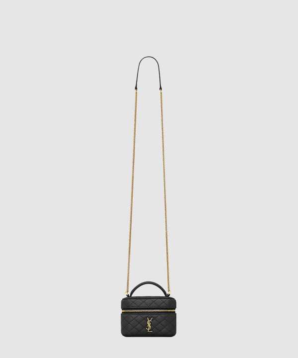 [SAINT LAURENT-생로랑] 램스킨 소재의 GABY 마이크로 배니티 백 819285