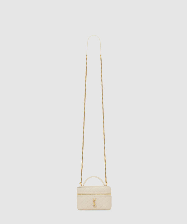 [SAINT LAURENT-생로랑] 램스킨 소재의 GABY 마이크로 배니티 백 819285