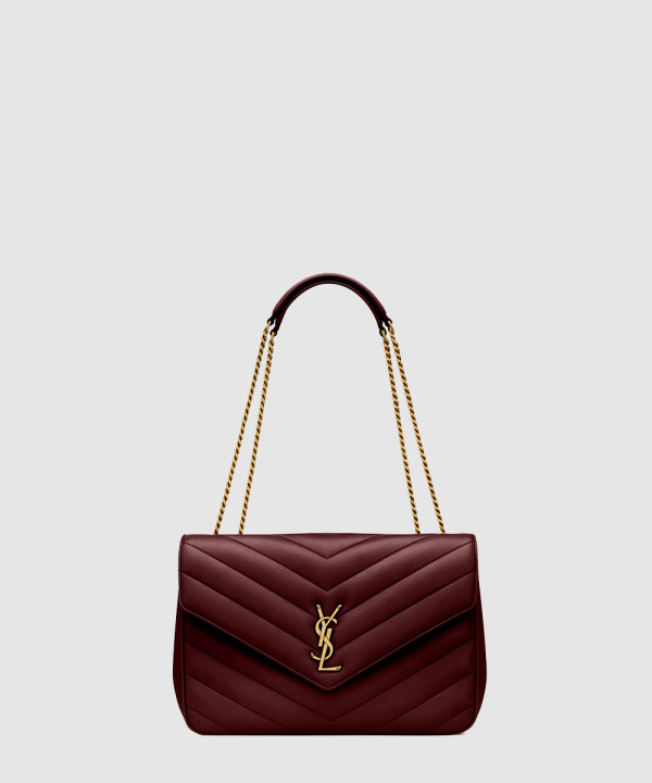 [SAINT LAURENT-생로랑] MATELASSÉ 램스킨 소재의 LOULOU 라지백 803541