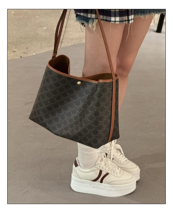 웨지 아웃솔로 매력발산하는 Block 셀린느 스니커즈/NEW 라인의 언박싱