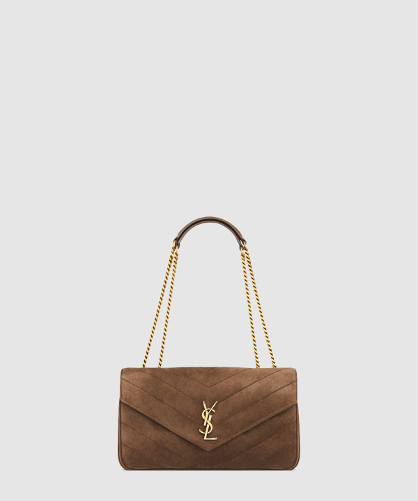 [SAINT LAURENT-생로랑] 스웨이드 소재 LOULOU 미디엄 백 801439