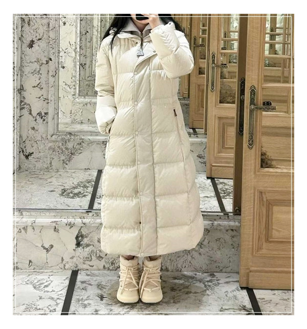 추위가 와도 두렵지 않아요. 몽클레어 롱 다운 재킷이 있기 때문입니다.^^