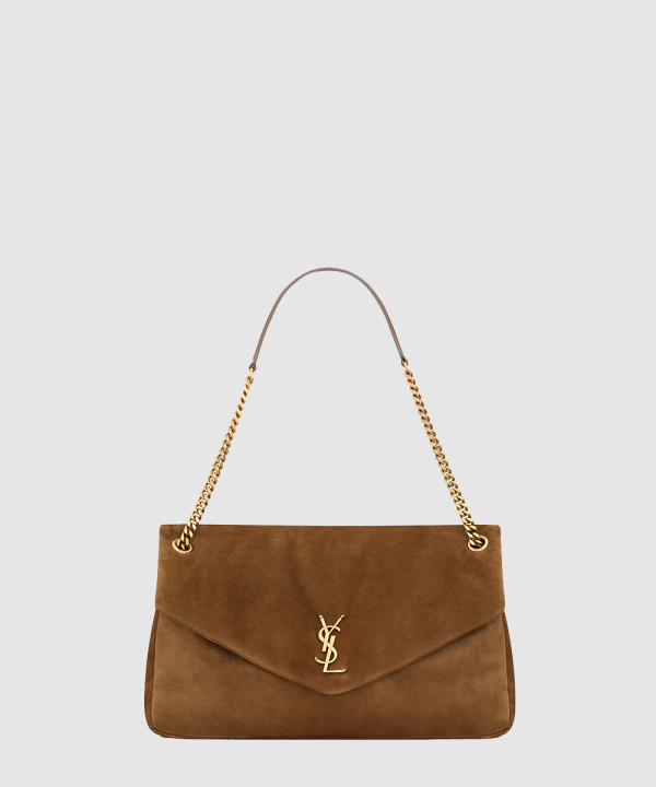 [SAINT LAURENT-생로랑] 스웨이드 소재의 CALYPSO 라지백 777399