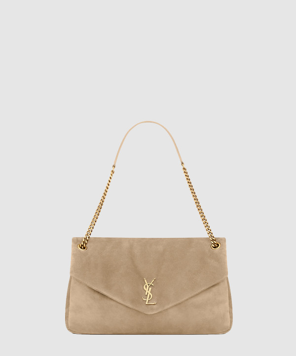 [SAINT LAURENT-생로랑] 스웨이드 소재의 CALYPSO 라지백 777399