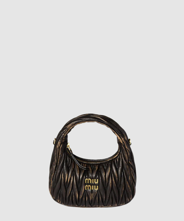 [MIUMIU-미우미우] 완더 마테라쎄 나파 가죽 백 5BC125