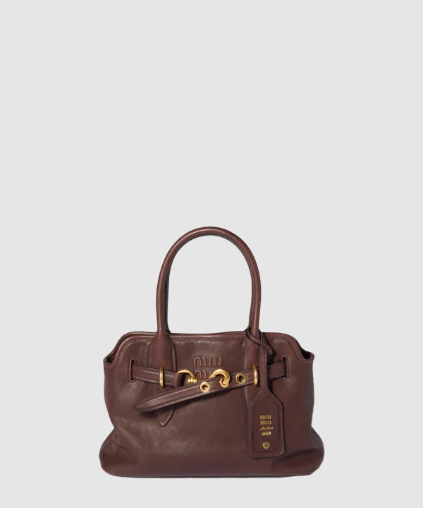 [MIUMIU-미우미우] 아방뛰르 나파 가죽 백 5BA292