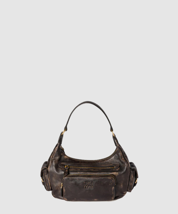 [MIUMIU-미우미우] 나파 가죽 포켓 백5BC189