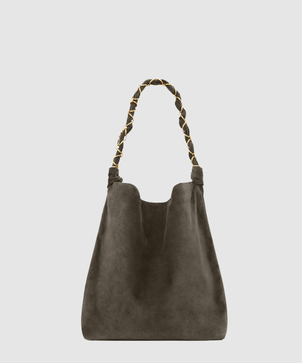 [SAINT LAURENT-생로랑] 스웨이드 소재 AMALIA 834750