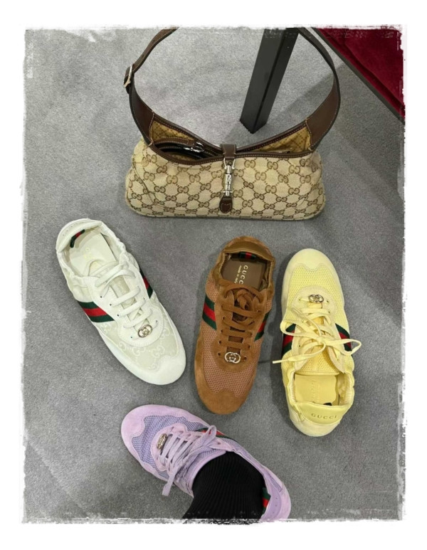 이건 꼭 겟 해야 할 새로워진 구찌 시프트 스니커즈 다채로운 color 플레이