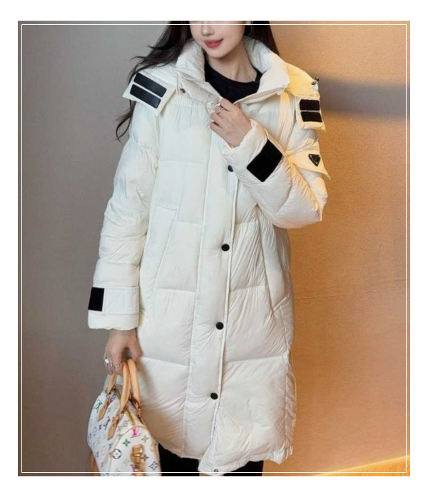 포근하고 좋다. 프라다 롱패딩 여자라서 행복한 패션템!!!