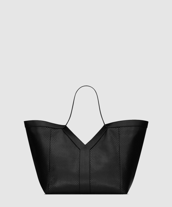 [SAINT LAURENT-생로랑] 파이톤 소재 Y 토트백 817602