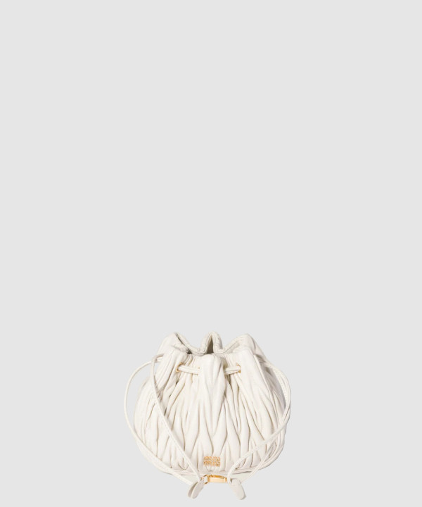 [MIUMIU-미우미우] 마테라쎄 나파 가죽 파우치 5ND022