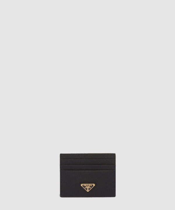 [PRADA-프라다] 사피아노 트라이앵글 로고 카드 지갑 1MC025