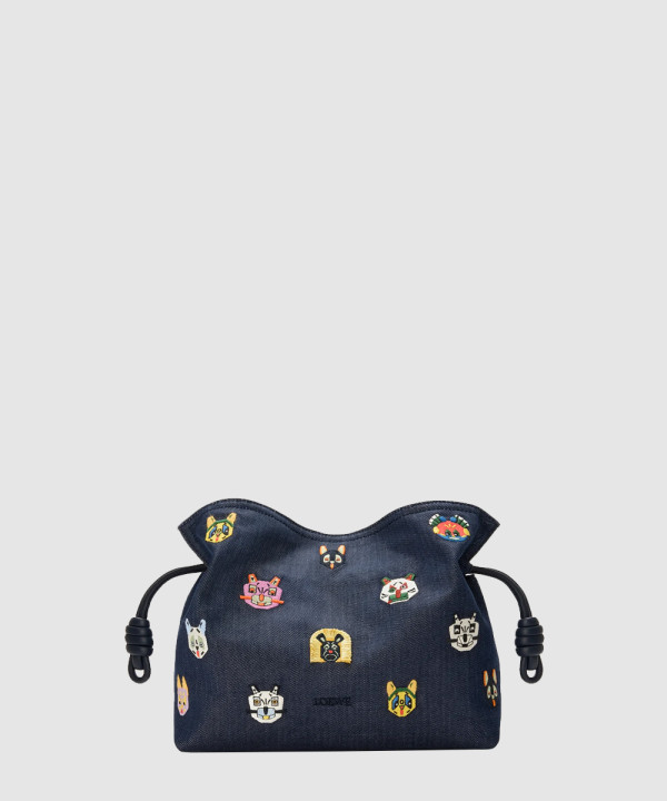 [LOEWE-로에베] 캣 미디엄 플라멩코 클러치 A411FC1XDB