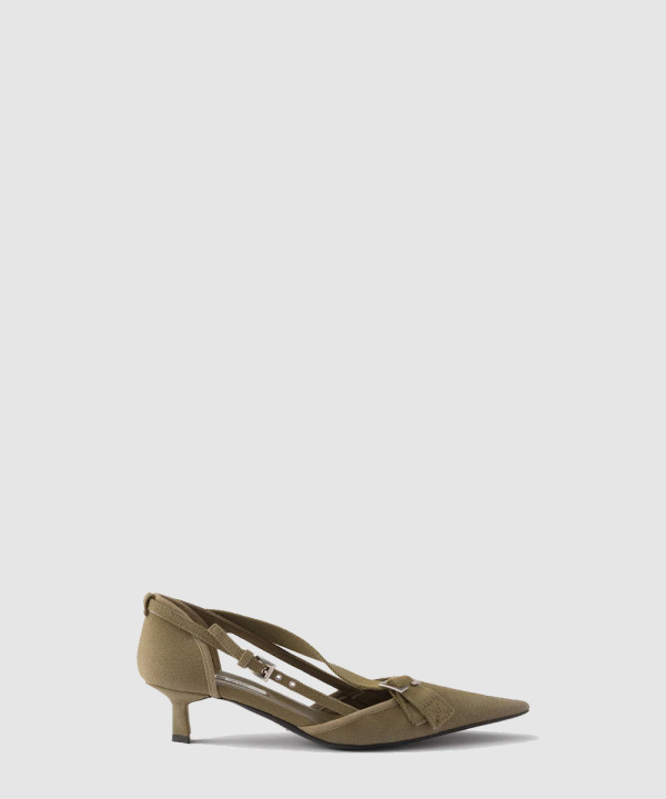 [PRADA-프라다] 캔버스 펌프스 1I444O