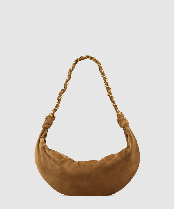 [SAINT LAURENT-생로랑] 스웨이드 소재 AMALIA 호보 862210