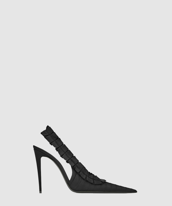 [SAINT LAURENT-생로랑] MADELEINE 슬링백 펌프스 867272