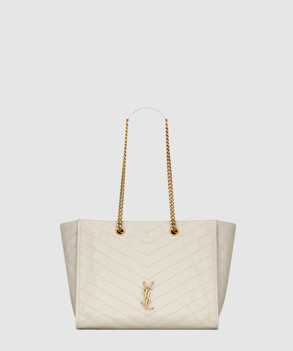 [SAINT LAURENT-생로랑] 빈티지 가죽 소재 NIKI 쇼핑 백 871151