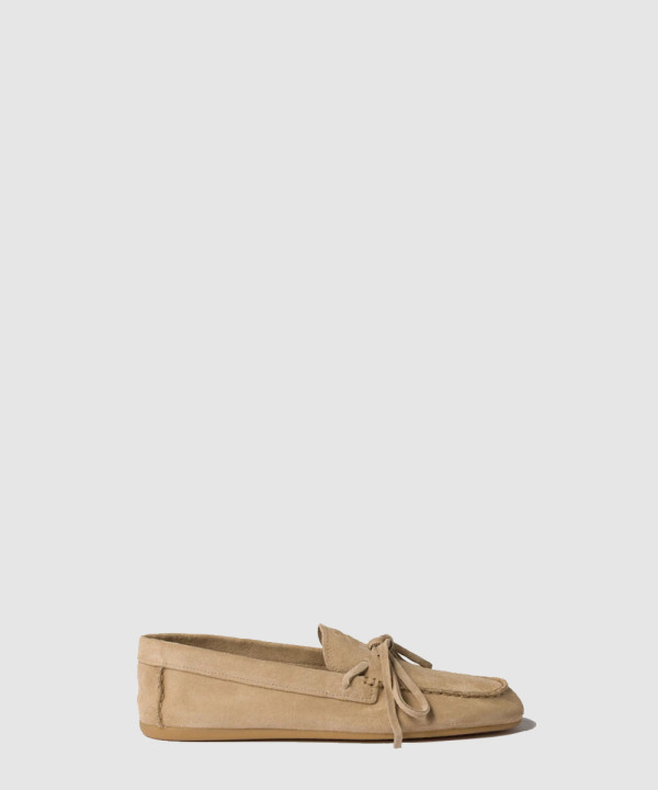 [MIUMIU-미우미우] 스웨이드 로퍼 5D577E